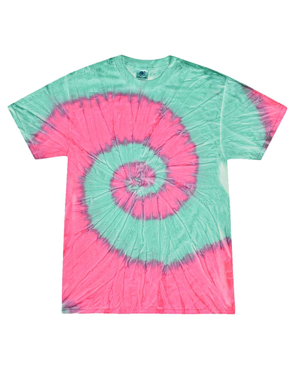 Colortone Multi-Color Tie-Dyed T-Shirt - 1000