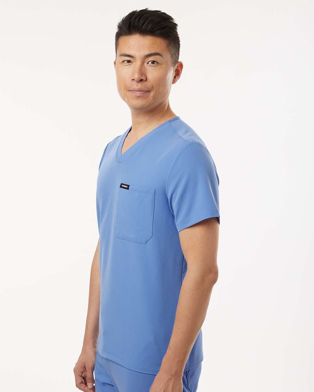 Jaanuu Holmes Everyday 1-Pocket Scrub V-Neck Top - M10001