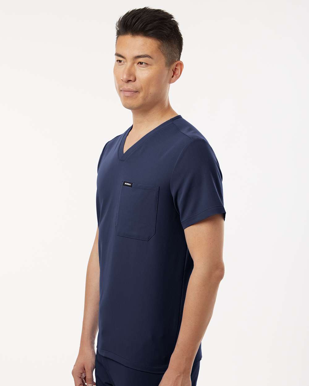 Jaanuu Holmes Everyday 1-Pocket Scrub V-Neck Top - M10001