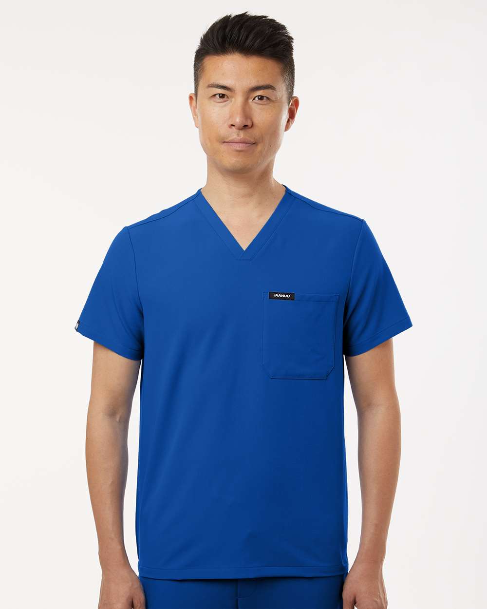 Jaanuu Holmes Everyday 1-Pocket Scrub V-Neck Top - M10001