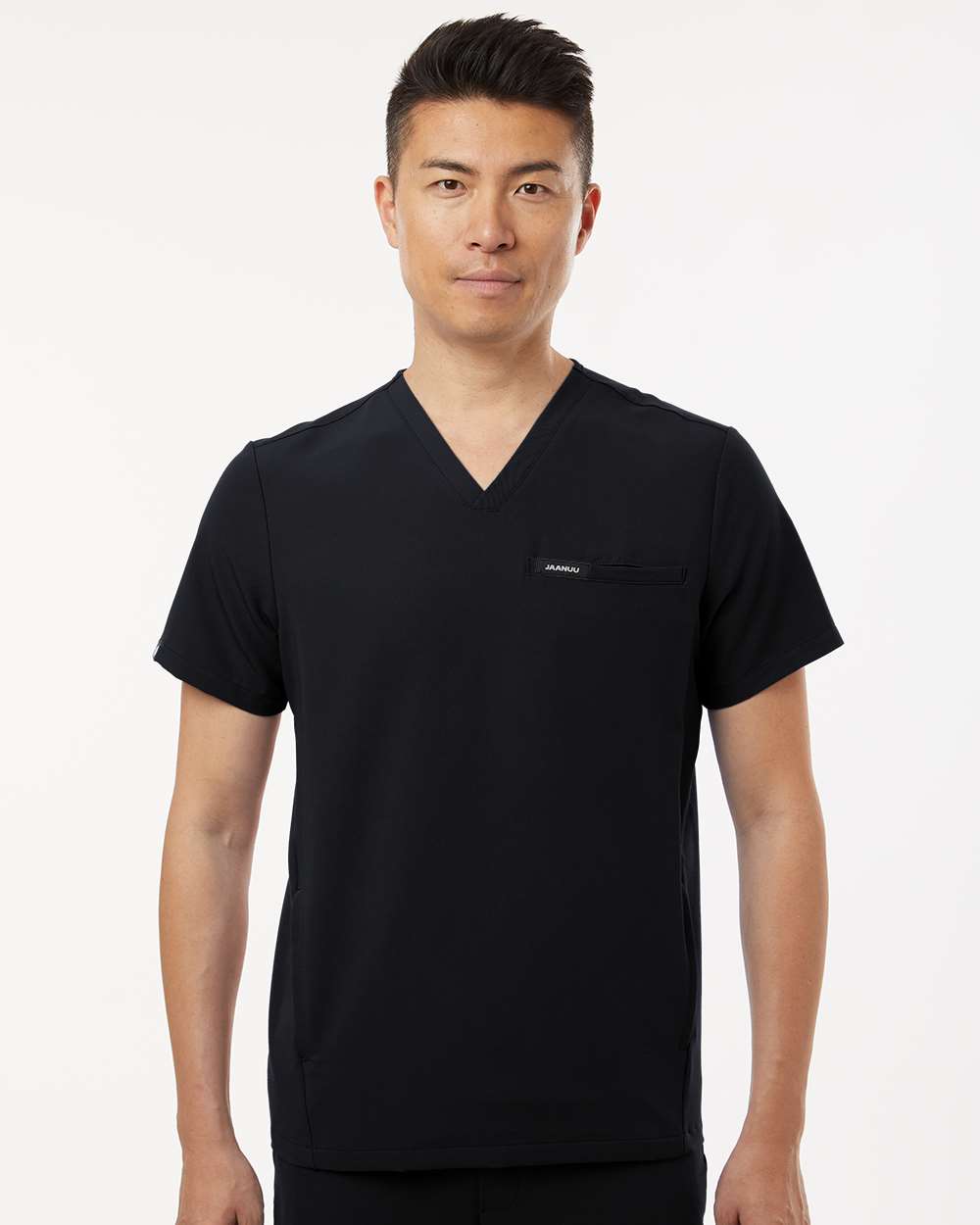 Jaanuu Platt 3-Pocket Scrub V-Neck Top - M10002