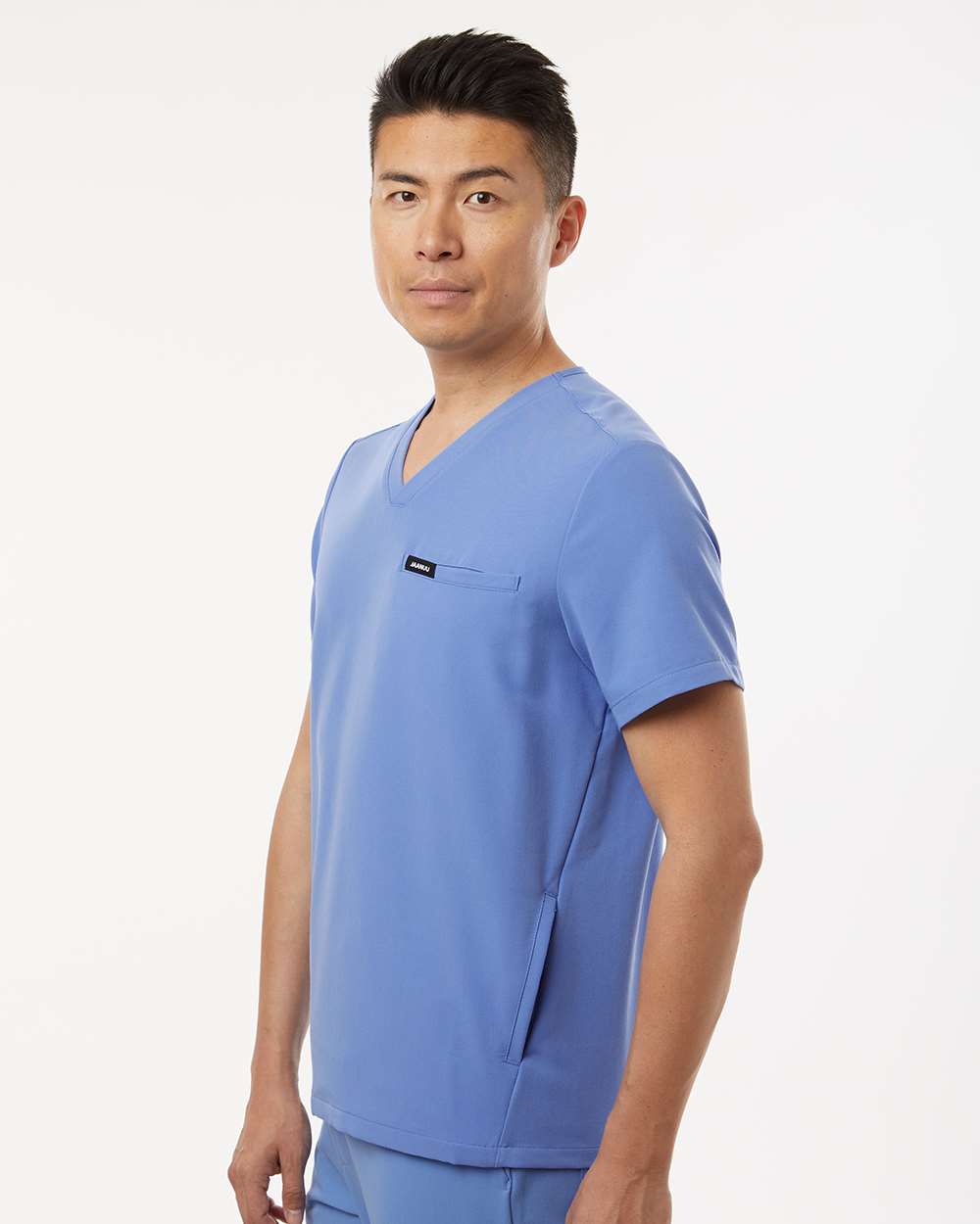 Jaanuu Platt 3-Pocket Scrub V-Neck Top - M10002