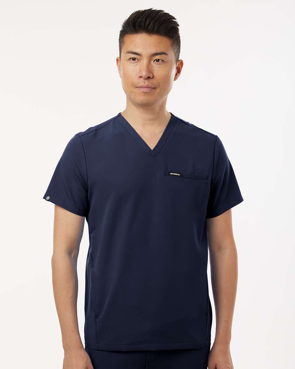 Jaanuu Platt 3-Pocket Scrub V-Neck Top - M10002