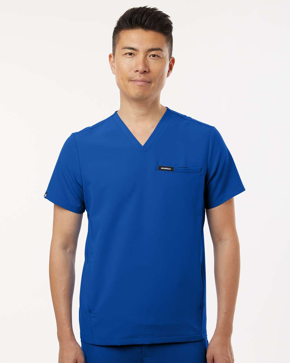 Jaanuu Platt 3-Pocket Scrub V-Neck Top - M10002