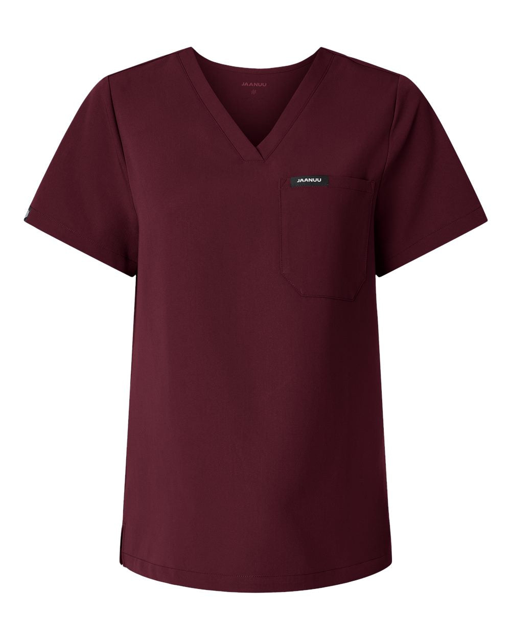 Jaanuu Women's Rhena Essential 1-Pocket Scrub V-Neck Top - W10001