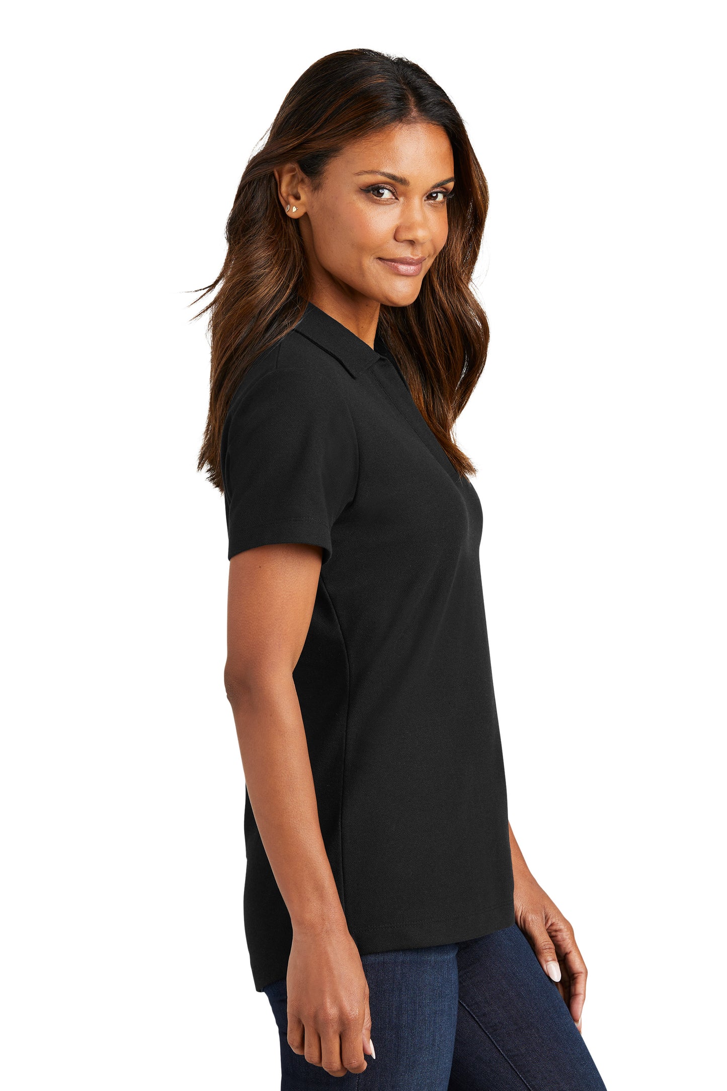 Port Authority® Women's C-FREE® Cotton Blend Pique Polo