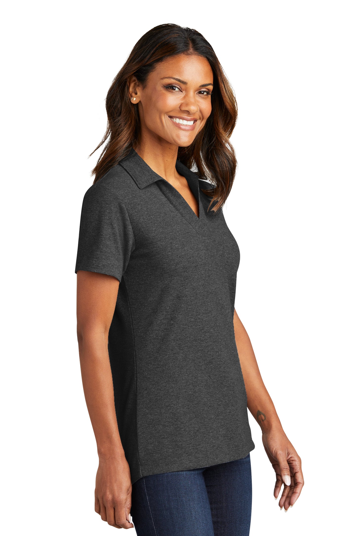 Port Authority® Women's C-FREE® Cotton Blend Pique Polo