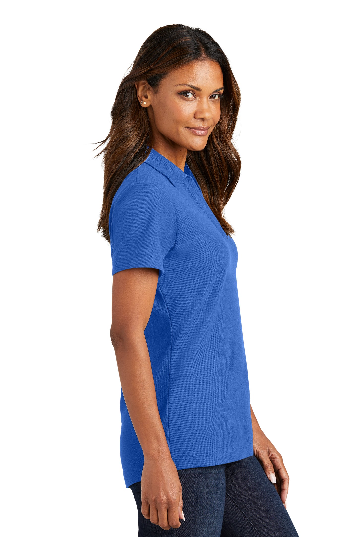Port Authority® Women's C-FREE® Cotton Blend Pique Polo