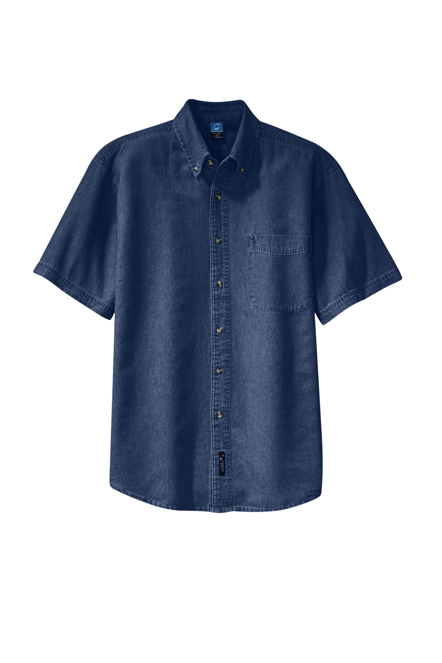 Port & Company® - Short Sleeve Value Denim Shirt