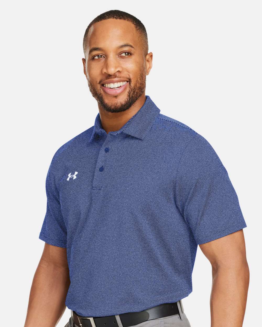 Destin Drive Striped Performance Polo - 1389853