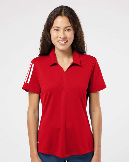 Adidas - Women's Floating 3-Stripes Polo - A481