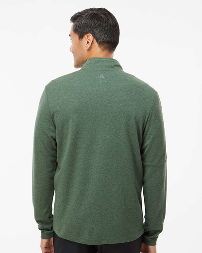 Adidas - 3-Stripes Quarter-Zip Sweater - A554