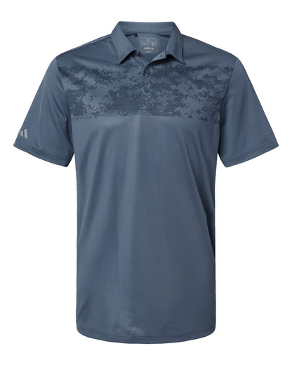 Adidas - Camo Chest Print Polo - A585