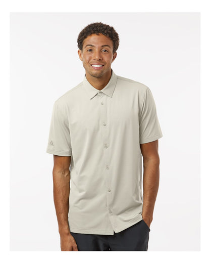 Adidas - Button Down Short Sleeve Shirt - A595