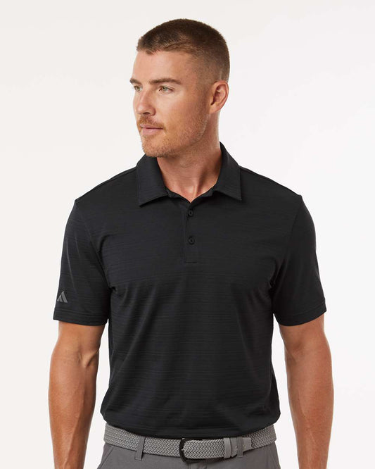 Adidas - Textured Stripe Polo - A704