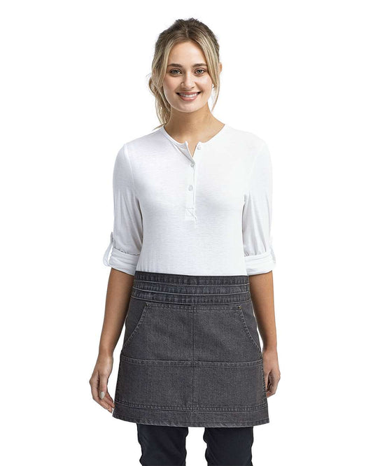 Artisan Collection by Reprime Four-Pocket Jeans Stitch Denim Waist Apron - RP125