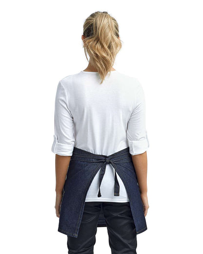 Artisan Collection by Reprime Four-Pocket Jeans Stitch Denim Waist Apron - RP125
