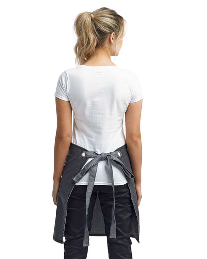 Artisan Collection by Reprime Domain Contrast Denim Waist Apron with Pocket - RP128