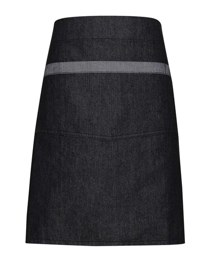 Artisan Collection by Reprime Domain Contrast Denim Waist Apron with Pocket - RP128