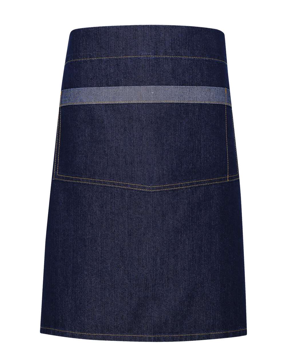 Artisan Collection by Reprime Domain Contrast Denim Waist Apron with Pocket - RP128