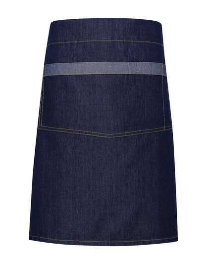 Artisan Collection by Reprime Domain Contrast Denim Waist Apron with Pocket - RP128