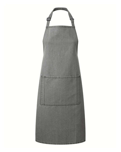Artisan Collection by Reprime Recycled Bib Apron with Pocket - RP154