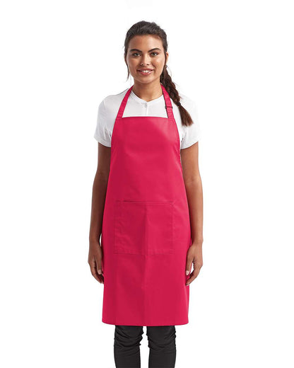 Artisan Collection by Reprime Recycled Bib Apron with Pocket - RP154