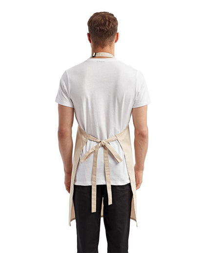 Artisan Collection by Reprime Recycled Bib Apron with Pocket - RP154