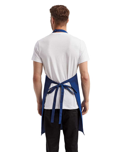 Artisan Collection by Reprime Recycled Bib Apron with Pocket - RP154