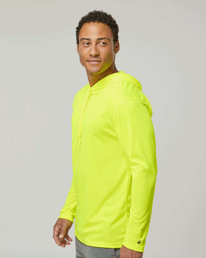 Badger - B-Core Hooded Long Sleeve T-Shirt - 4105
