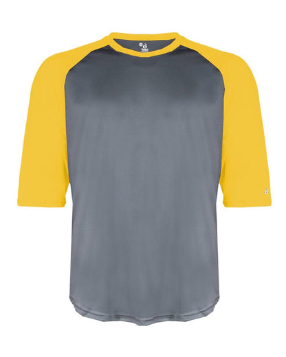 Badger - B-Core Three-Quarter Sleeve Baseball T-Shirt - 4133