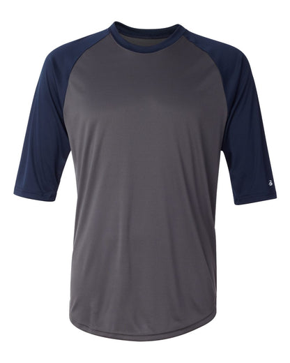 Badger - B-Core Three-Quarter Sleeve Baseball T-Shirt - 4133