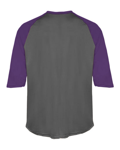 Badger - B-Core Three-Quarter Sleeve Baseball T-Shirt - 4133
