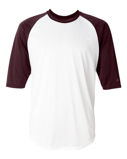 Badger - B-Core Three-Quarter Sleeve Baseball T-Shirt - 4133