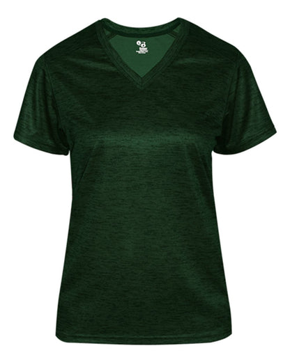 Badger - Women's Tonal Blend V-Neck T-Shirt - 4175