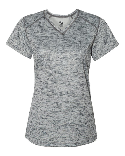 Badger - Women's Tonal Blend V-Neck T-Shirt - 4175