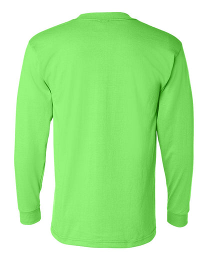 Bayside - USA-Made 50/50 Long Sleeve Pocket T-Shirt - 1730