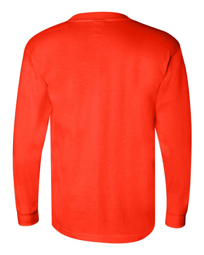Bayside - Union-Made Long Sleeve Pocket T-Shirt - 3055