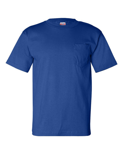 Bayside - USA-Made Pocket T-Shirt - 7100