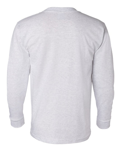 Bayside - USA-Made Long Sleeve Pocket T-Shirt - 8100