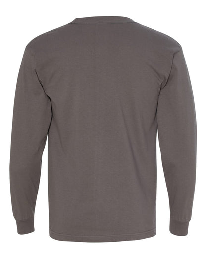 Bayside - USA-Made Long Sleeve Pocket T-Shirt - 8100