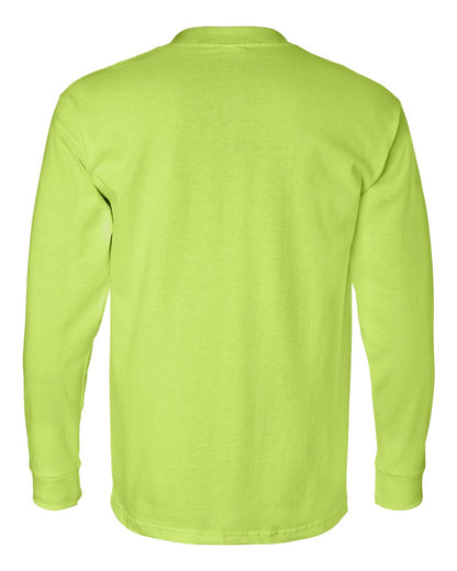Bayside - USA-Made Long Sleeve Pocket T-Shirt - 8100