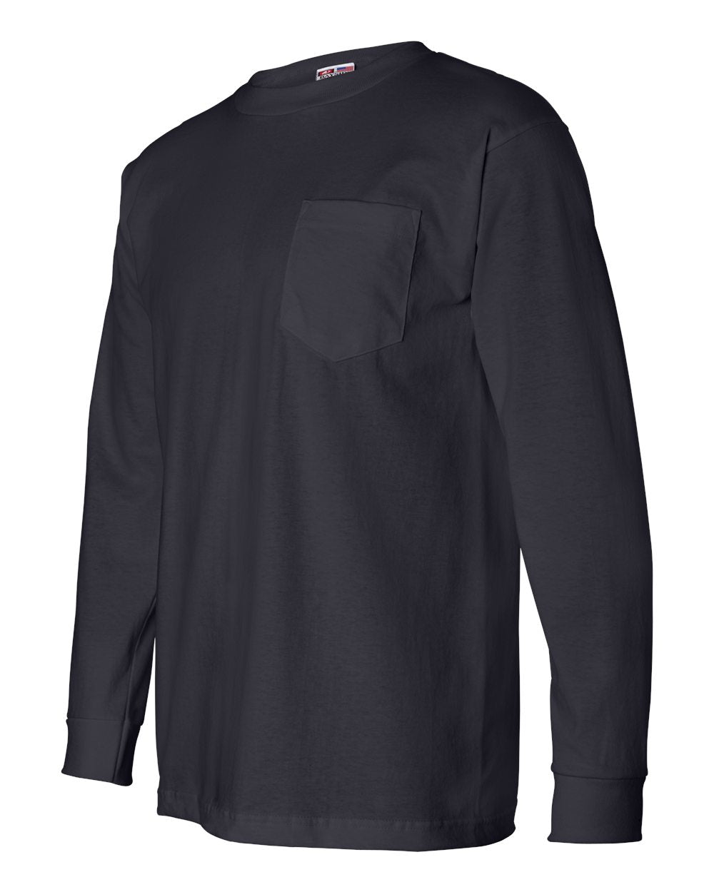 Bayside - USA-Made Long Sleeve Pocket T-Shirt - 8100