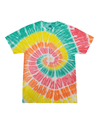 Colortone Multi-Color Tie-Dyed T-Shirt - 1000