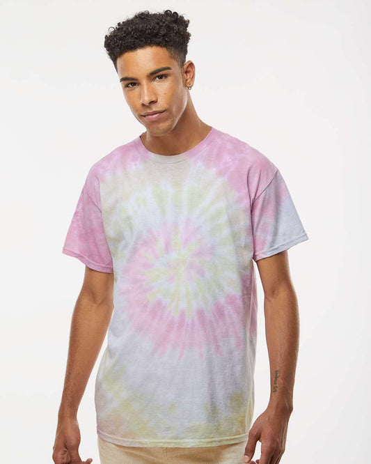 Colortone Multi-Color Tie-Dyed T-Shirt - 1000