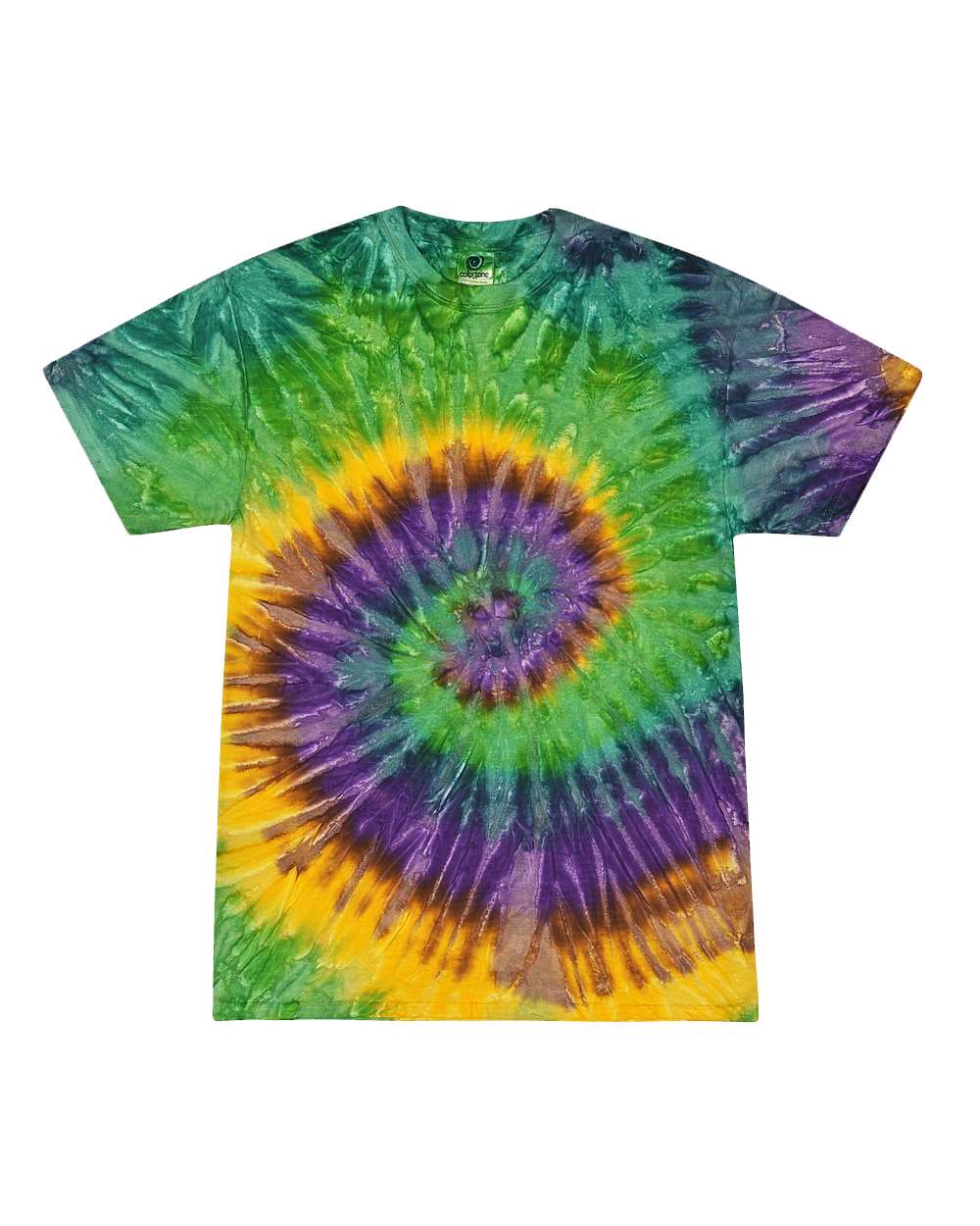 Colortone Multi-Color Tie-Dyed T-Shirt - 1000