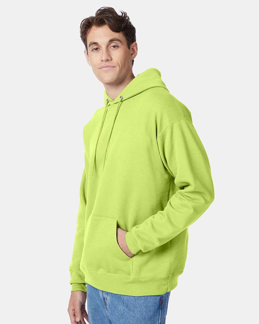 Hanes Ecosmart® Hooded Sweatshirt - P170 Hi-Vis