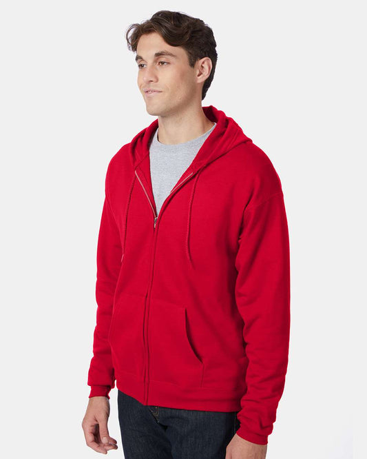 Hanes Ecosmart® Full-Zip Hooded Sweatshirt - P180