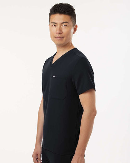 Jaanuu Holmes Everyday 1-Pocket Scrub V-Neck Top - M10001
