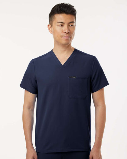 Jaanuu Holmes Everyday 1-Pocket Scrub V-Neck Top - M10001